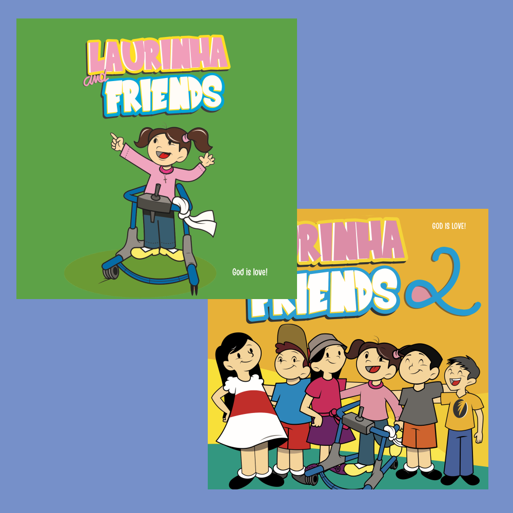 Combo 2 | 2 E-Books Laurinha e seus amigos Volumes 1+2 (English Version)